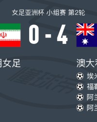 开云app-澳大利亚女足4-0大胜伊朗女足，阿兰娜-肯尼迪两球，福勒破门